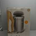 simplehuman 60 Liter Semi-Round Hands-Free Kitchen Step Stainless Steel Trash Can with Soft-Close Lid, Brushed