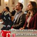 Christian Cross Socks Prayer Garter Bible Birthday Gift for Dad Men Husband Women Proverbs3:5 Philippians4:13