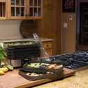 Weston Food Dehydrator Machine for Jerky, Fruit, Meat, Herbs, Vegetables, with Digital Temperature Control (100-160F), 6 Stackable Trays (7.4 sq. ft.), Black (75-0401-W)