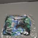 Girls Summer Tie-Dye Outfits Elastic Drawstring T-Shirt Crop Top and Elastic Waist Shorts Set with Side Pockets (Blue)