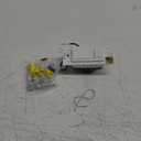 Lutron Maestro Motion Sensor Light Switch Indoor for Bathroom, Garage, Laundry Room, Closet, Occupancy Sensor Light Switch, Single-Pole, No Neutral, MS-OPS5M-WH (1 Pack)