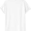SOLY HUX Men's Letter Graphic Tees Short Sleeve Round Neck T Shirt Summer Casual Tops (White, M)