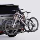 TANX Bike Racks for Ebikes,Fat Tire Bike Rack for Tow Hitch 2-Bike 160 lbs Capacity,Hitch Bike Rack for Heavy E Bike, Wobble Free Smart Tilting Folding Bicycle Car Racks for Standard, 2 inch Receiver