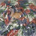 20In Patriotic Wreaths for Front Door, Artificial Red White Blue Faux Flowers,Patriotic Wreath Decorations,Decor for 4th of July,Festival Wreath for Outdoor,Home, Office, Party Wall