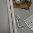 Extension Rods for Room Divider Curtain Rod,1'' Stainless Steel Rod, Floor to Ceiling Room Divider Extender, White 14 inch