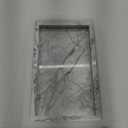 10" x 6" Moreast Real Natural Marble Vanity Tray, Genuine Marble Storage Tray for Home Decor, Large Stone Tray for Bathroom/Kitchen/Vanity/Dresser, Non-Resin/Non-Ceramic, 10 x 6 inch