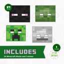 Unique Minecraft Party Favors and Decorations - Minecraft Masks for Birthday Party - Officially Licensed
