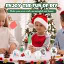 BESTOYARD 30 Pcs Snow Globe Jar, 3-Inch DIY Water Globes DIY Dome Fillable Screw Off Cap Empty for Valentines, Christmas Ornaments, Custom Party Craft