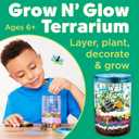 Creativity for Kids Grow 'N Glow Terrarium Kit - Educational Science Kits, Kids Gifts for Boys and Girls, Craft and STEM Projects (Ages 6+)