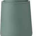 YAUKPH Sage Green Liquid Hand Soap Dispenser Plastic 11 oz - Modern Minimalist Style for Bathroom & Kitchen Countertop Refillable