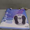 EMS Foot Massager for Neuropathy, NMES Foot Stimulator for Neuropathy Feet Nerve Electric Foot Massager for Circulation and Pain Relief with 4 TENS Unit Muscle Stimulator Pads (White)