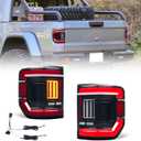 Tail Light Assembly Compatible for Jeep Gladiator (JT) 2020-2025,Rear Lamp w/Start Up Animation & Start Up Sequence,Driver & Passenger Sides