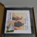 KCRasan Pet Memorial Picture Frame, Sympathy Loss Gift, Dog Cat Remembrance Keepsake Tribute (8x8-Black)
