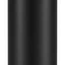 Black Toilet Brush and Holder Set, Stainless Steel Toilet Brush for Bathroom,Heavy Duty Black Toilet Bowl Brush and Holder,Deep Cleaning Modern Toilet Cleaner Brush -Space Saving, Covered Brush