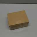 Tbestmax 4 Pack Qtip Holder 10-Ounce, 12-Ounce Bathroom Organizer Accessories Storage Containers Plastic Apothecary Jars with Lids for Cotton Ball, Cotton Swab, Floss, Black