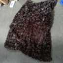 Cheetah Leopard Print Bubble Throw Blanket, Luxury Faux Rabbit Fur Mink Plush Throw for Couch, Sofa and Bed, Soft Fluffy Fuzzy Cozy Blanket for Women, 50x60 inches, Chocolate Brown