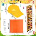 Scout Costume Set, Wilderness Explorer Costume Scout Accessories with Hat Sash Scarf for Adults Men Women (3PCS)