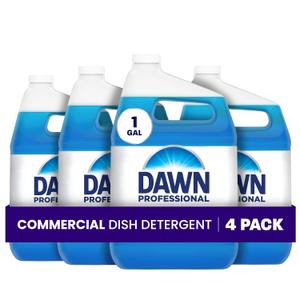 Dawn Professional Pot and Pan Detergent, Regular Scent, 3.8l (Case of 4), 512 Fl Oz
