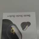 Beats Studio Buds + | True Wireless Noise Cancelling Earbuds, Enhanced Apple & Android Compatibility, Built-in Microphone, Sweat Resistant Bluetooth Headphones, Spatial Audio - Black/Gold