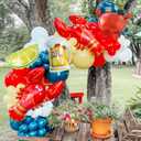 8Pcs Giant Crawfish Crab Foil Balloons/Crawfish Boil Party Supplies/Beer Balloons for Lobster Lovers Party Decorations/Seafood Boil Party Supplies/Marine Animal Balloons/Summer Sea Pool Party Favors