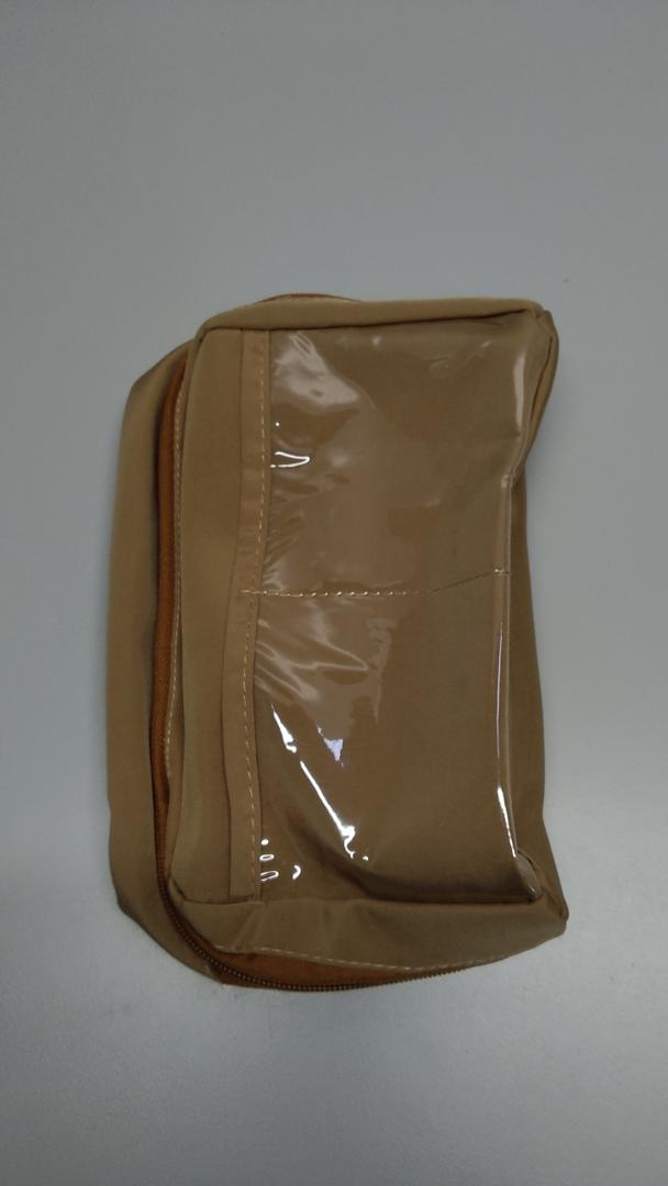 Cosmetic bag Transparent Multi-Compartment Organizer Pouch 