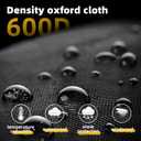 Joroamp Car Windshield Cover for Ice and Snow,600D Frost Removal Wiper Protector, All Weather Waterproof Sunshade Snow Cover with Side Mirrors Cover Fits Most Cars Trucks SUVs, XL (74 x 43 Inches)