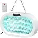 Minimoon Bug Zapper Indoor/Outdoor, High-Voltage Electric Mosquito Killer, Cold Cathode Fluorescent Light - 50,000H Lifespan, 14H Timer with Remote, Fly Trap Mosquito Zapper