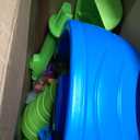 Step2 Rain Showers Splash Pond Water Table, Kids Water and Sand Activity Sensory Playset, Summer Outdoor Toys, 13 Piece Water Toy Accessories, For Toddlers 1.5+ Years Old, Blue & Green