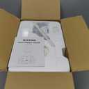 SUSTEAS Cold Press Juicer, 5.3" Feed Chute Slow Masticating Machines with 300W, Fit Whole Fruits & Vegetables, High Juice Yield, Easy to Clean, White