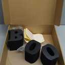 Meanplan Halloween BOO Letters Round Cake Stand 12 Inch Cupcake Dessert Snack Food Display Stand Holder Halloween Table Decorations Signs for Indoor Outdoor Tabletop Party Supplies