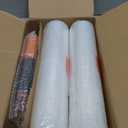 JARLINK Stretch Film, 15 Inch x 1000 Feet Shrink Wrap for Pallet Wrap, Industrial Strength Stretch Wrap with Handles, Moving Wrapping Plastic Roll, 60 Gauge, 2 Pack, Clear