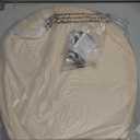 Bemis 500EC 068 Molded Wood Round Toilet Seat with Easy Clean and Change Hinge, 1 Pack, Fawn Beige