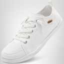 STQ Women's Slip On Machine Washable Sneakers, Size 7.5