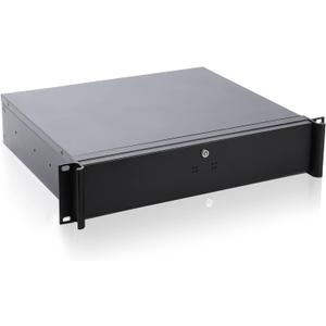 2U Rackmount Case for Dual Mini-ITX MB 14" Deep