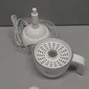 Elite Gourmet ETS-411 BPA-Free Electric Citrus Juicer Extractor: Compact Large Volume Pulp Control Oranges, Lemons, Limes, Grapefruits with Easy Pour Spout, 16 oz, White