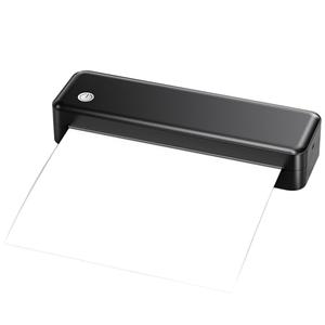 PEDOOLO Portable Printer Wireless for Travel – Inkless Thermal Printer, Supports 8.5x11 Inch Thermal Paper, Bluetooth Compatible with iOS/Android/Laptop, Includes 2 Rolls + 10 Sheets Paper Kit