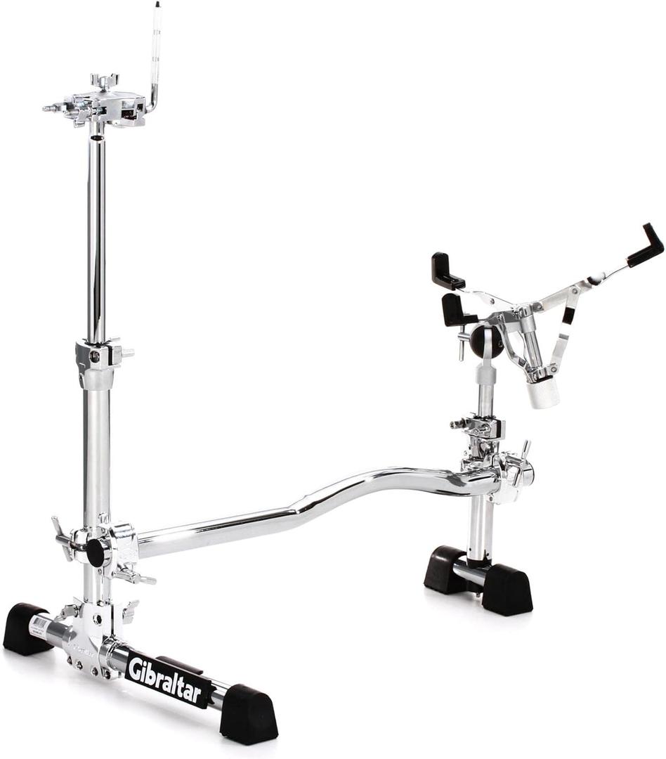 Gibraltar Stealth Vertical Mounting System Drum Rack Pack, Low-Profile VMS for Toms & Snare with Snare Basket, Tom Mounting Posts, and Connecting Tube (GSVMS-KIT) 6 x 30.5 x 10.2 inches