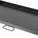 AJinTeby Fry Griddle for Camp Stove Griddle, 16 x 38 inch Flat Top Cooking Griddle for Camp Chef 3 Burner Griddle, BBQ Camping Grills Flat Top Plate, Outdoor BBQ Camping Grills Accessories