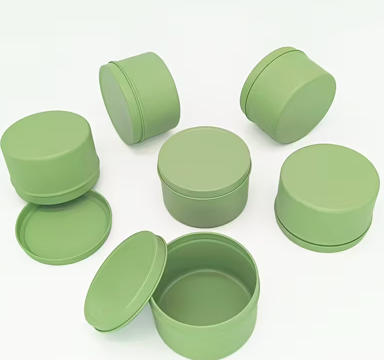 Candle Tins 4oz, 24-Pack Premium Matte Full Black 4 OZ Metal Candle Jars with Lids for Making Candles, Bulk Empty Candle Containers for Small Business 