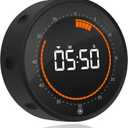 Digital Visual Timer, 60 min Countdown & Count up, Large Screen for Kids & Senior, Magnetic, Kitchen Cooking, Gym, Classroom, Productivity time Management Tool for Autism & ADHD