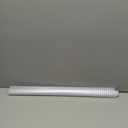 Reeded Privacy Window Film, Frosted Glass Vinyl, 3D Decorative Window Decals Non Adhesive for Bathroom, Living Room23.62inX118.11in