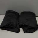 IVAPUPU 2 Pack 6FT Table Cloth for Rectangular Fitted Events Stretch Black Table Covers Washable Spandex Tablecloth Protector for Party, Wedding, Cocktail, Banquet, Festival