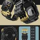 SUPCASE for Apple Watch 11/10 46mm Case with Band (Unicorn Beetle Ore), [Anti-Scratch] [Military-Grade Protection] Rugged Sport Men Bumper Case Cover with Adjustable Strap Band for iWatch 11/10 46mm, Gold