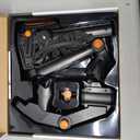 VR Gunstock for Meta Quest 2 Quest 3 Quest 3S Quest Pro Adjustable FPS Gaming Controller Accessories with Quick Magnetic Attachment Cheek Pad for Immersive VR Gameplay (Black)