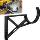 Dust Hose Bracket for DeWalt 735 Planer | Compatible with 2.5 & 4 Inch Hoses | Side Mount Attachment | Keeps Workspace Clear | Easy Installation (4 inch Hose)