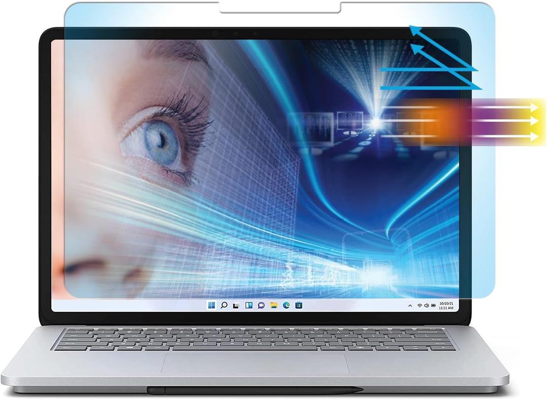 MUBUY-GOL Screen Protector for Microsoft Surface Laptop Studio 2 14.4" 2023 & Surface Laptop Studio 14.4" 2022, Anti Blue Light Anti Glare Eye Strain Block UV and Reduce Fingerprint