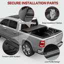 YITAMOTOR Low-Profile Hard Tri-Fold Bed Cover for 2010-2026 Ram 2500 6.4ft
Low-Profile Hard Tri-folding Truck Bed Tonneau Cover Compatible with Dodge Ram 2500 3500 2010-2026 6.4 Feet Bed w/o Rambox
