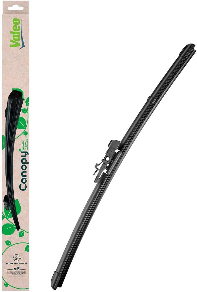 Valeo 583925 Canopy Innovative Automotive Replacement Windshield Wiper Blades for My Car Made From Natural and Recycled Materials, 16-inch Wiper Blade, Pack of 1