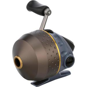 Pflueger President Spincast Reel, Size 10 Fishing Reel, Right/Left Handle Position, Aluminum Spool, Dial Drag System
