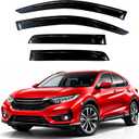 KPY Rain Guards Fit for 2023-2026 Honda HRV, Out-Channel Window Visors Vent Wind Deflectors 4PC, Car Accessories for 23-26 HR-V